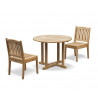 Sissinghurst Round 1m Table and Winchester Chair Set