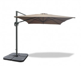 3 x 3m Square Cantilever Parasol - Used: Good