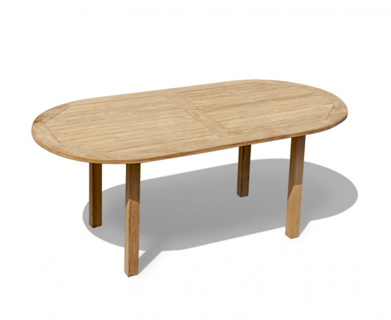 Carida 1.8m Oval Outdoor Dining Table