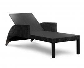 Black Calypso Lounger - New: End of line