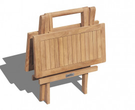 foldable small garden teak picnic table