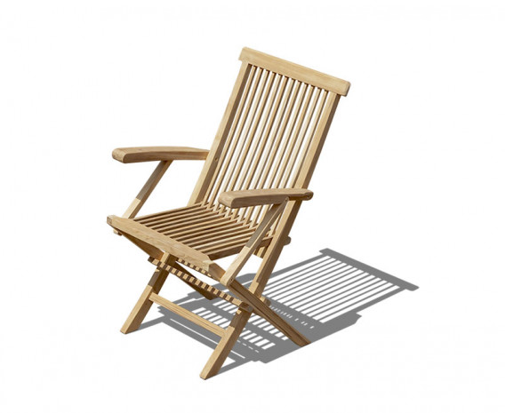 Newhaven Outdoor Folding Chair with Arms
