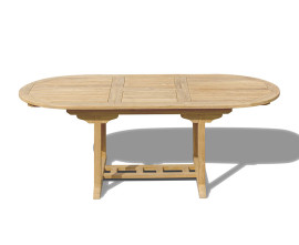 Cannes Bijou Teak Extendable Outdoor Table