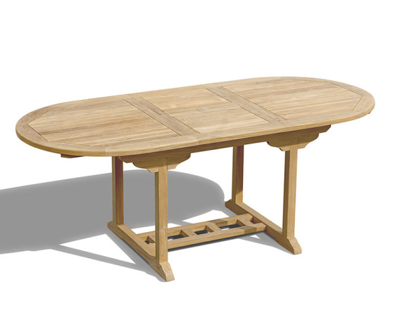 Cannes Bijou Extending Garden Table - 1.5-2m