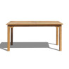 Hampton 5ft Teak Rectangular Outdoor Dining Table