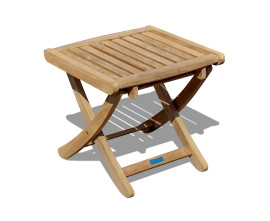 Tewkesbury Teak Adjustable Height Stool