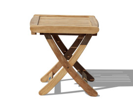 Tewkesbury Teak Adjustable Height Stool