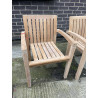 Antibes Teak Stackable Armchair - Used: Good