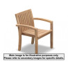 Antibes Teak Stackable Armchair - Used: Good