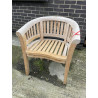 Contemporary Teak Banana Chair - Used: Good