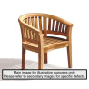 Contemporary Teak Banana Chair - Used: Good