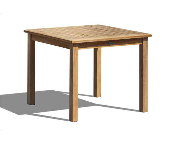 Hampton Teak Square Garden Table - 90cm