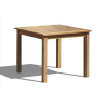 Hampton Teak Square Garden Table - 90cm