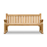 Regent's Park Teak Garden Bench with Sled Legs