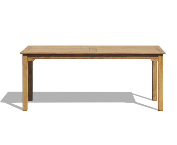 Hampton Teak Rectangular Garden Dining Table - 1.8m