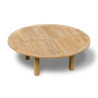 Orion Large Round Teak Garden Table - 2.2m