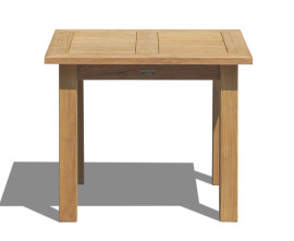 Gladstone Teak Square Garden Dining Table - 90cm