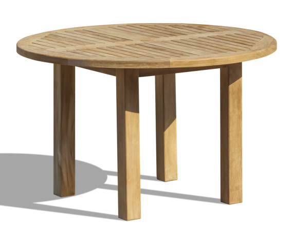 Orion Teak Circular Garden Table - 1.2m