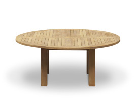 Orion Teak Circular Garden Table - 1.8m