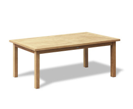 Gladstone Teak Rectangular Garden Dining Table - 2m