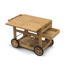 Teak Garden Drinks Trolley