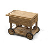 Teak Garden Drinks Trolley