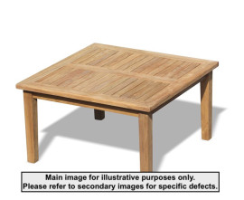 Hilgrove 0.9m Square Coffee Table - Used: Good