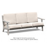 Belmont 3 Seat Sofa with Cushions - Used: Good