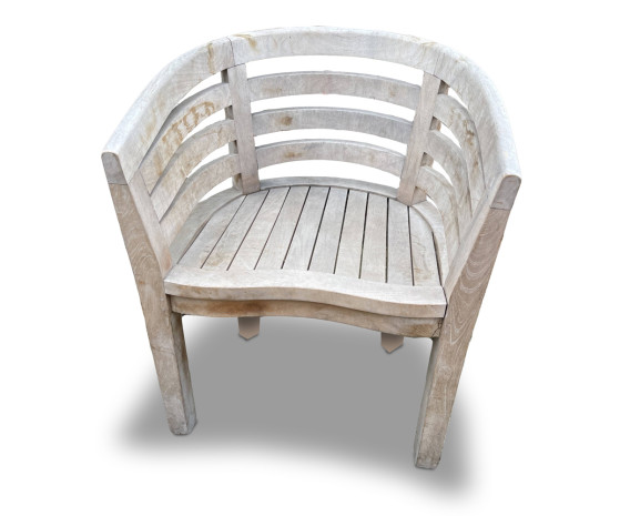 Bloomsbury Wooden Garden Banana Chair - Used: Acceptable