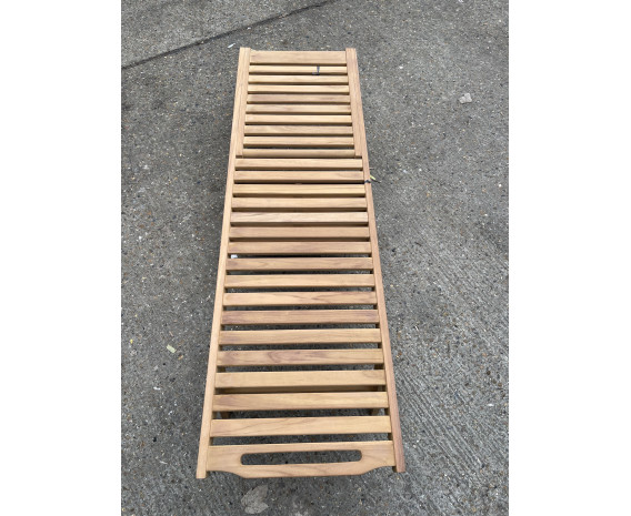 Teak Lounger - Used: Good