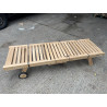 Teak Lounger - Used: Good