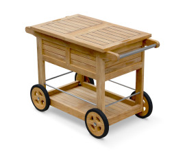 Teak Bar Trolley