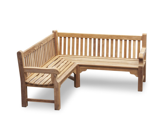 Gladstone Teak 1.8m Corner Bench