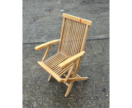 Teak-Protected Newhaven Armchair - Used: Good