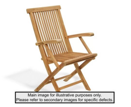 Teak-Protected Newhaven Armchair - Used: Good