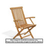 Teak-Protected Newhaven Armchair - Used: Good