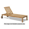 Oxburgh Sun Lounger - Used: Good