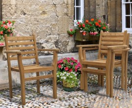 Winchester Teak Conversation Set