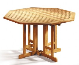 Teak Drop-Leaf Table | Teak Gateleg Garden Table | Teak Gateleg Table